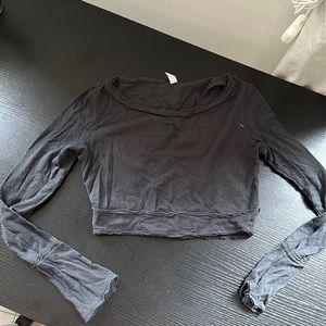Free people movement ballet top